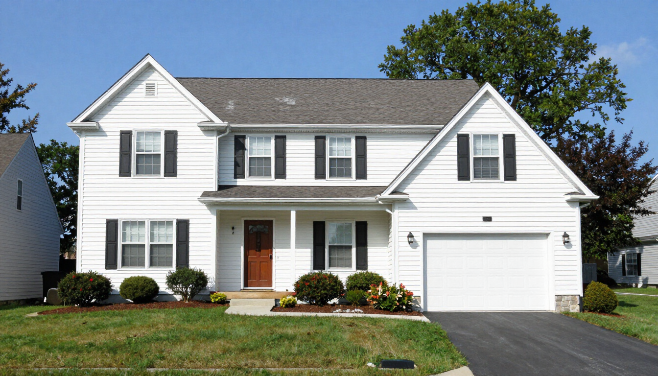 Hasbrouck Heights NJ home near the airport corridor with a fresh durable exterior paint coating