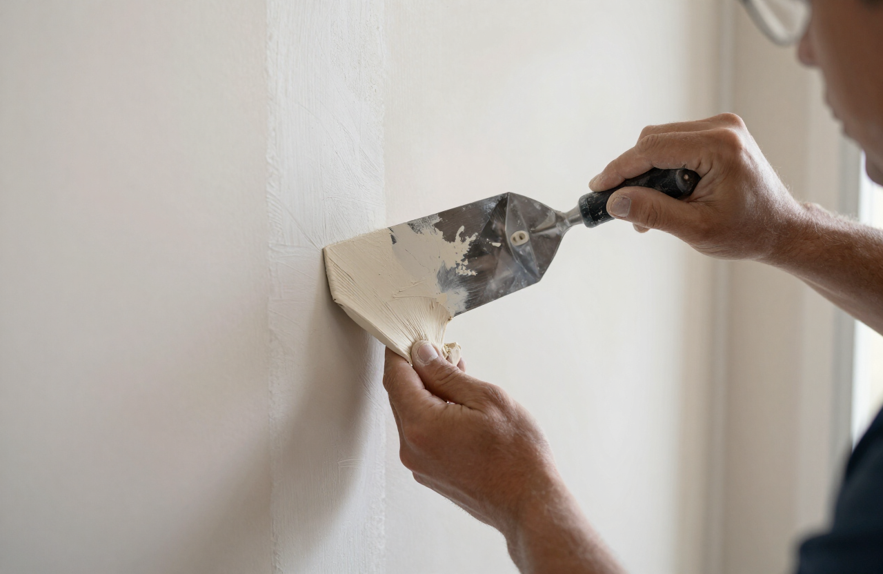 Drywall skim coating in progress in a Lodi NJ home