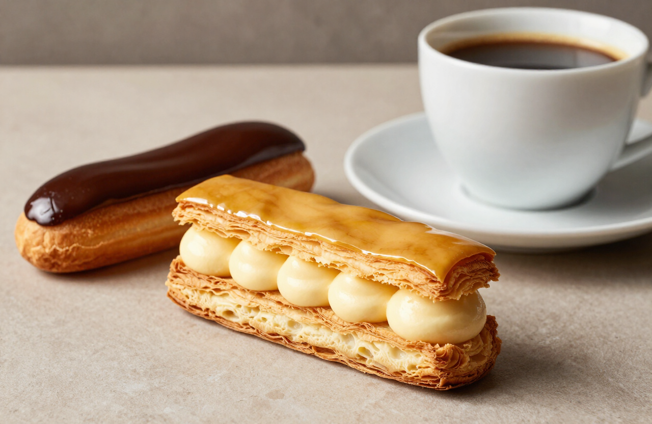 Mil-Folhas e Confeitaria Francesa