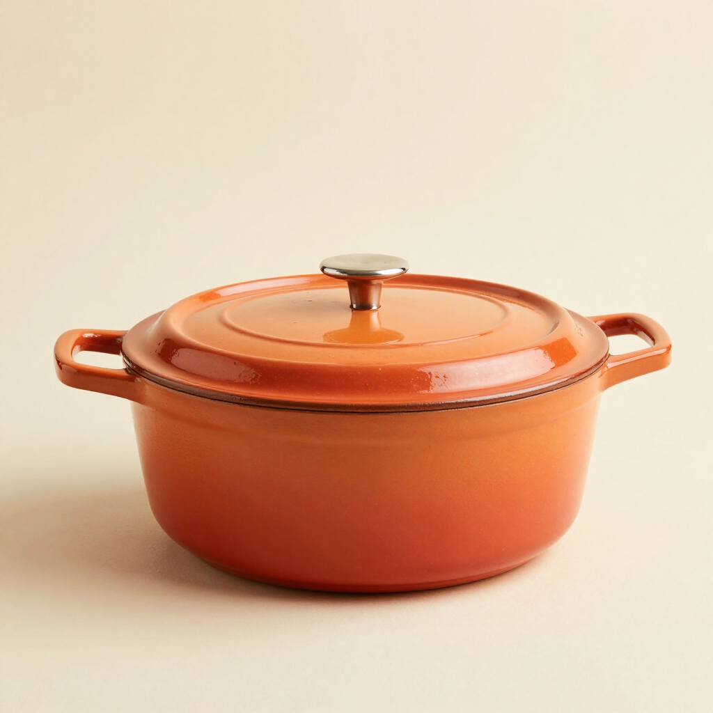 Lodge Enameled Dutch Oven, 6 Qt
