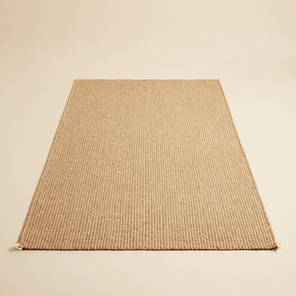 Jute area rug