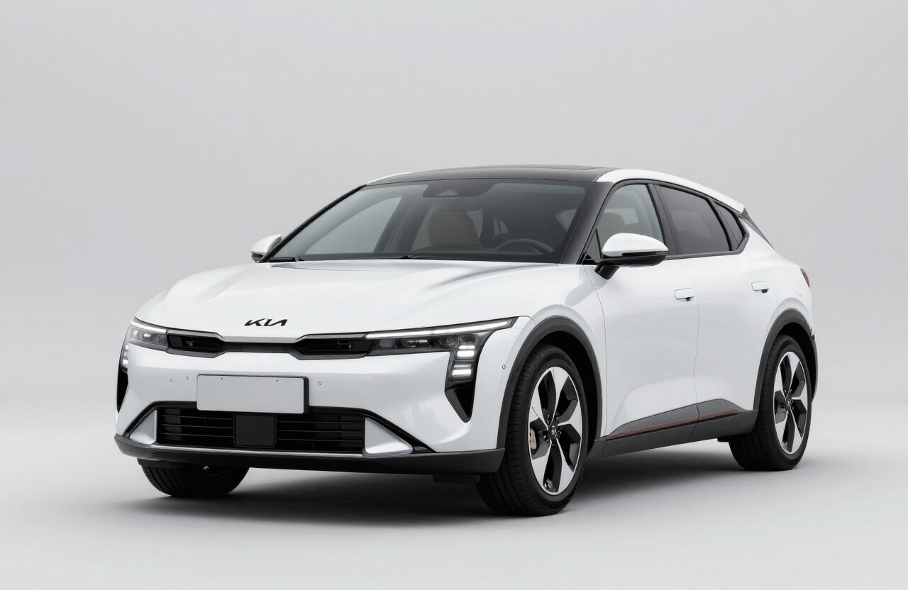 Ilustrasi kendaraan untuk Kia EV6; tampilan produk dapat berbeda