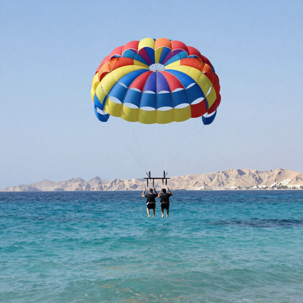 Red Sea Parasailing Flight