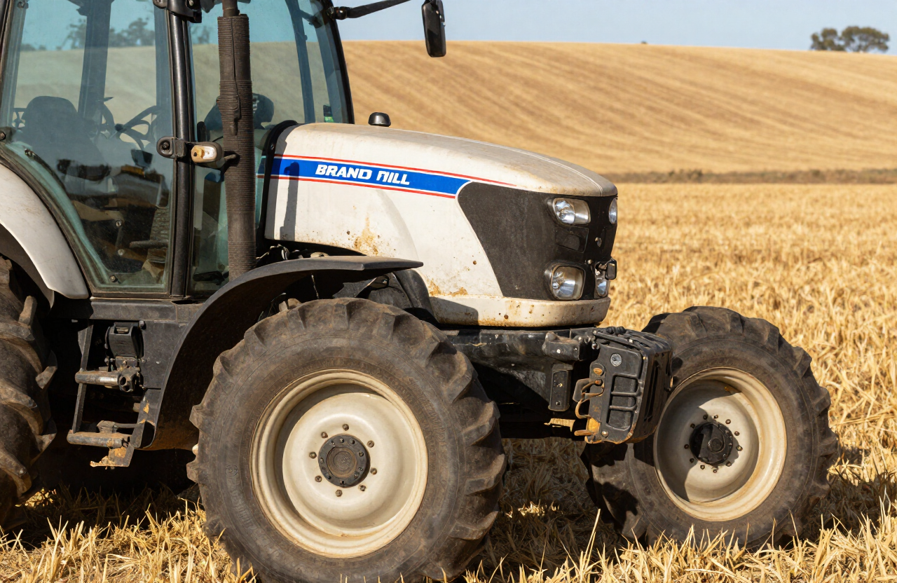 Agricultural equipment branding