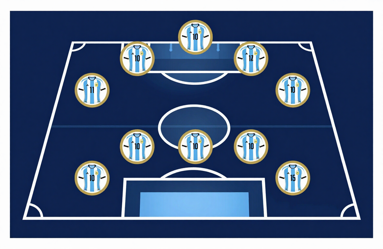 Heatmaps de la Selección