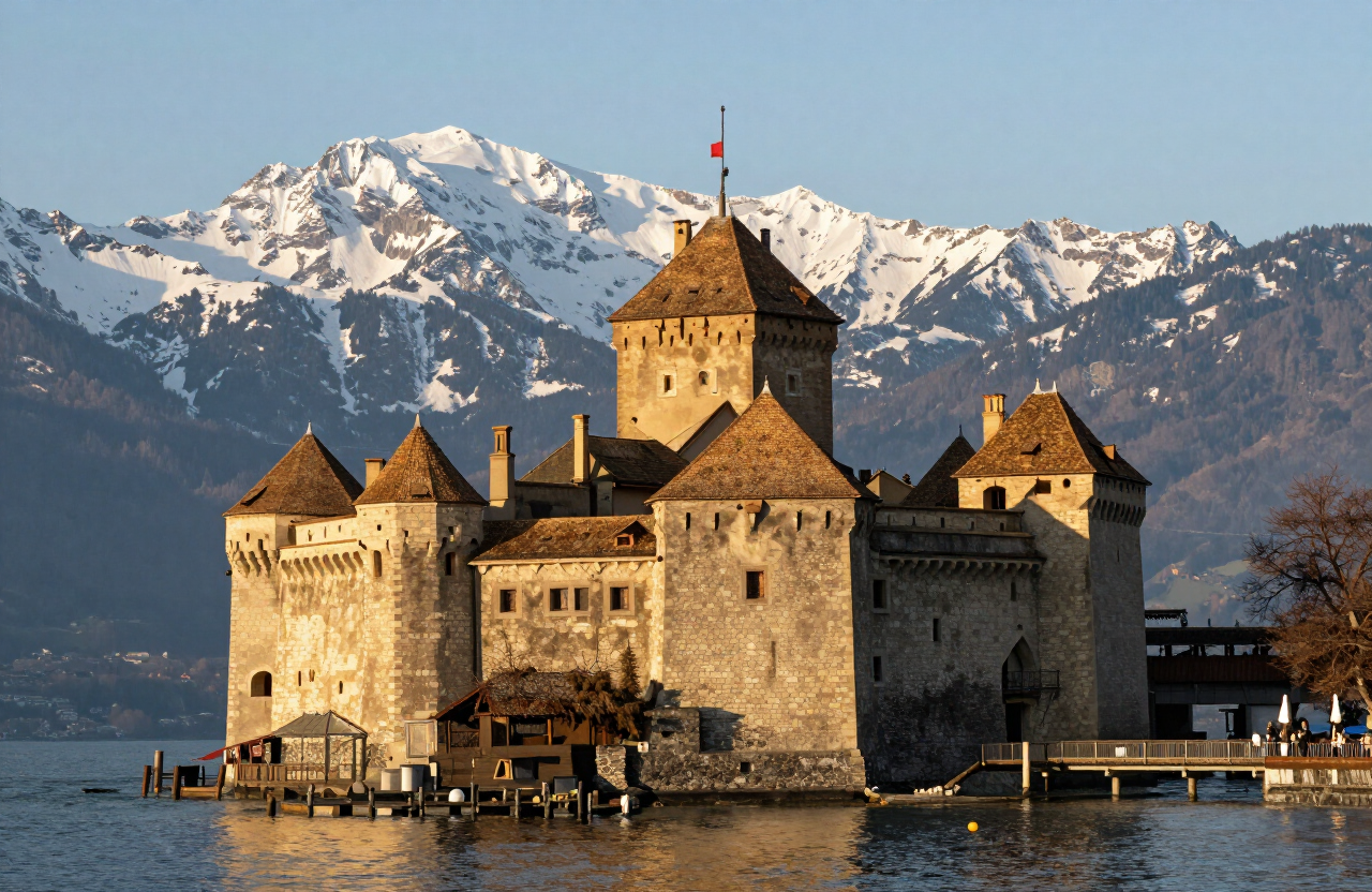 Montreux & Lake Geneva, Switzerland