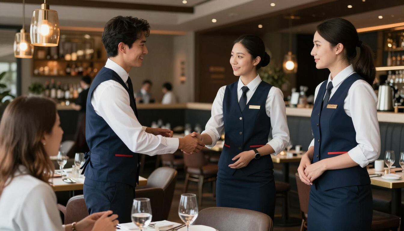 Hospitality Uniforms: Creating Brand Identity in Restaurants & Hotels