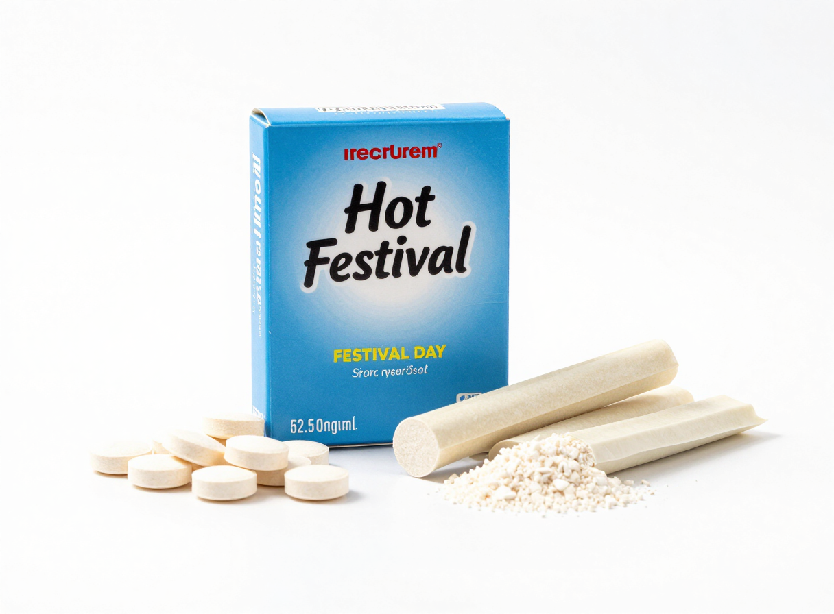 Electrolyte tablets and powder sticks for hot festival days