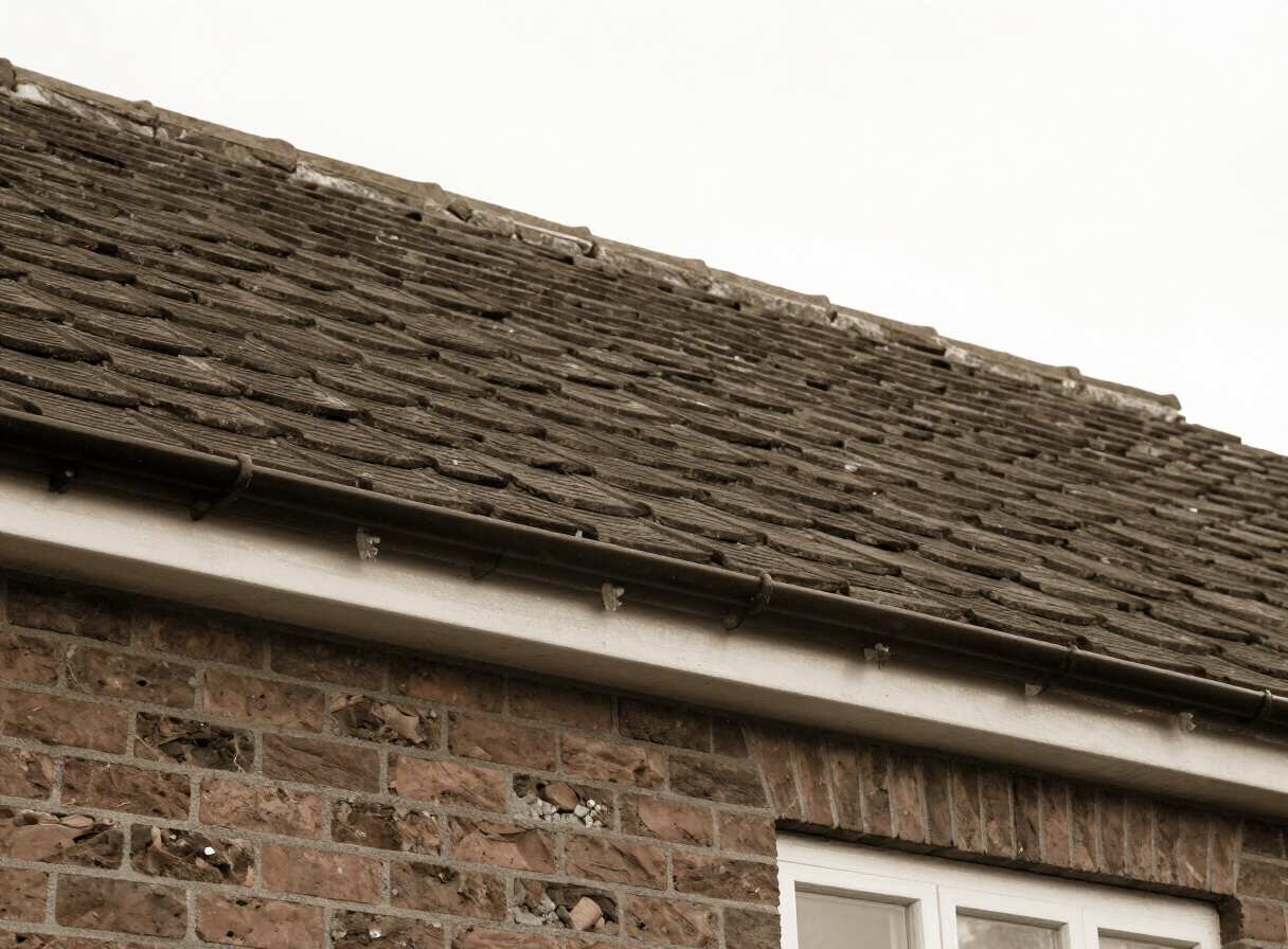 Roof & gutter renewal, after the work