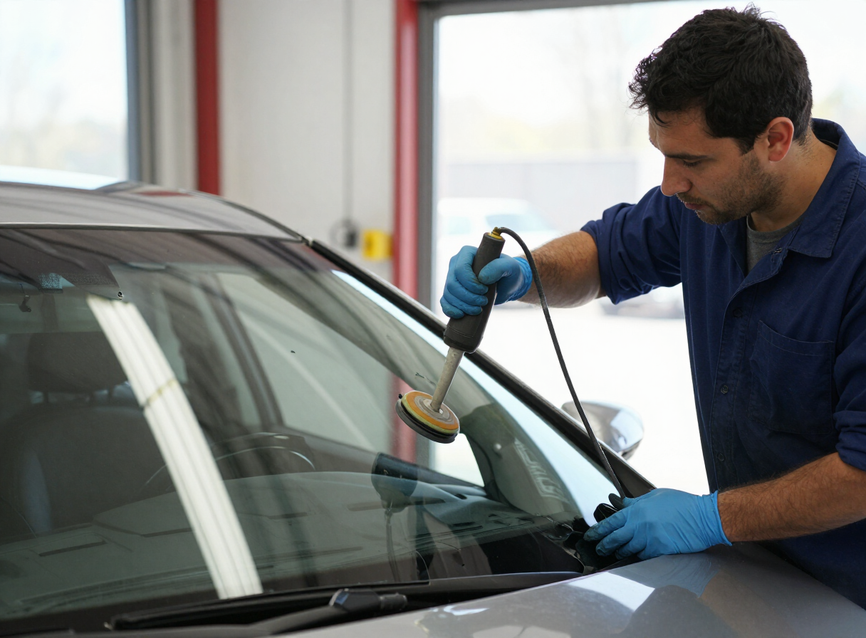 Windshield Repair — Skyview Auto Glass mobile service
