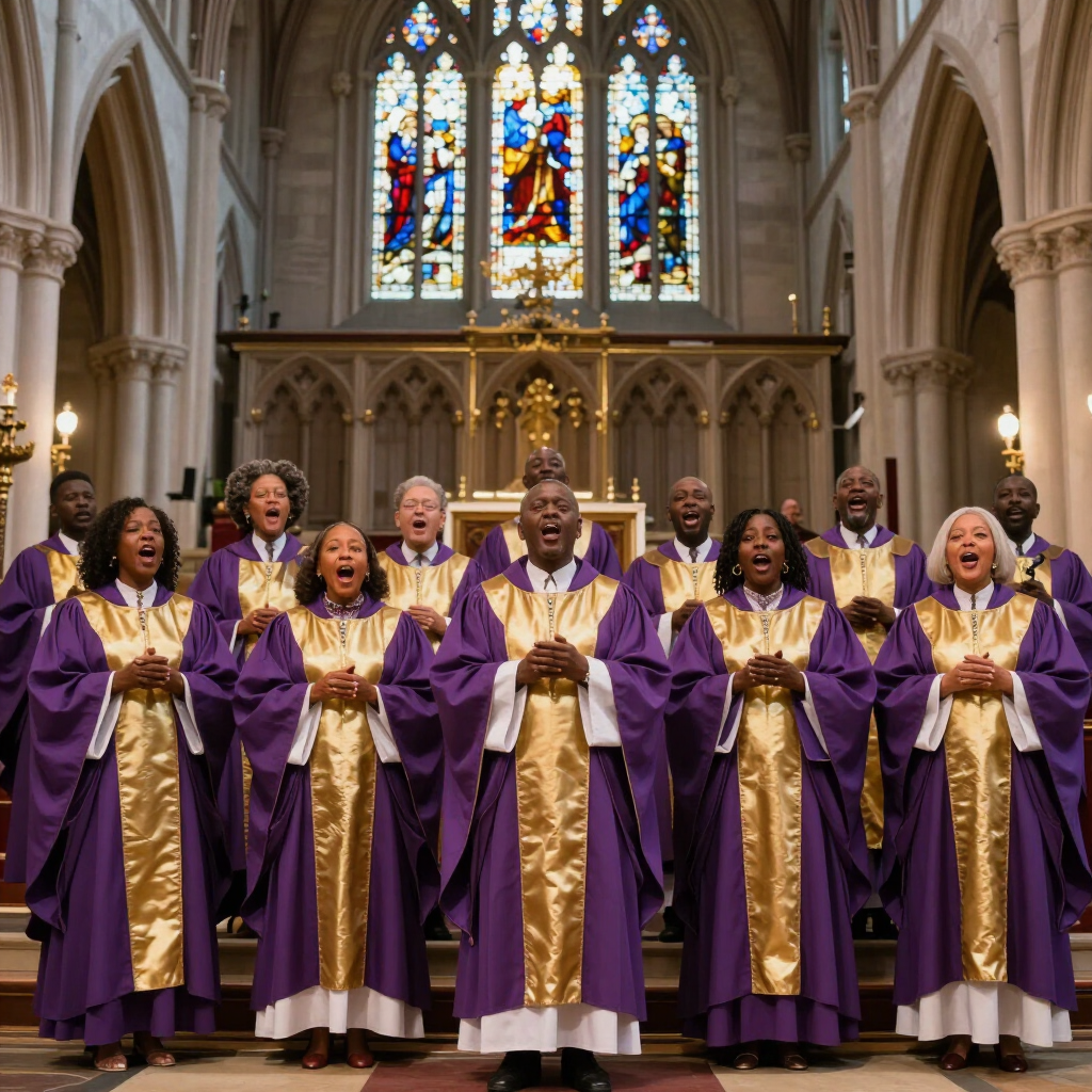 Stained Glass Light by The Westminster Voices — album cover