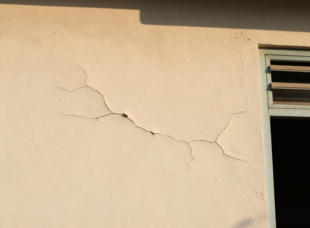 Peeling and cracked paint on a property in Kuala Lumpur & Selangor showing signs ceiling painting is needed
