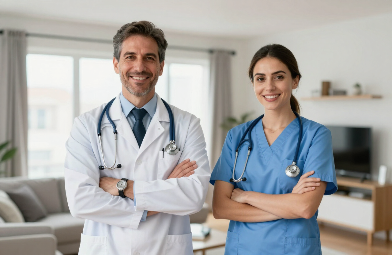 Equipo de profesionales de la salud de Punto Médico Perú