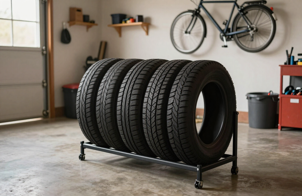 Banden opbergen in je garage: zo bewaar je zomer- en winterbanden netjes