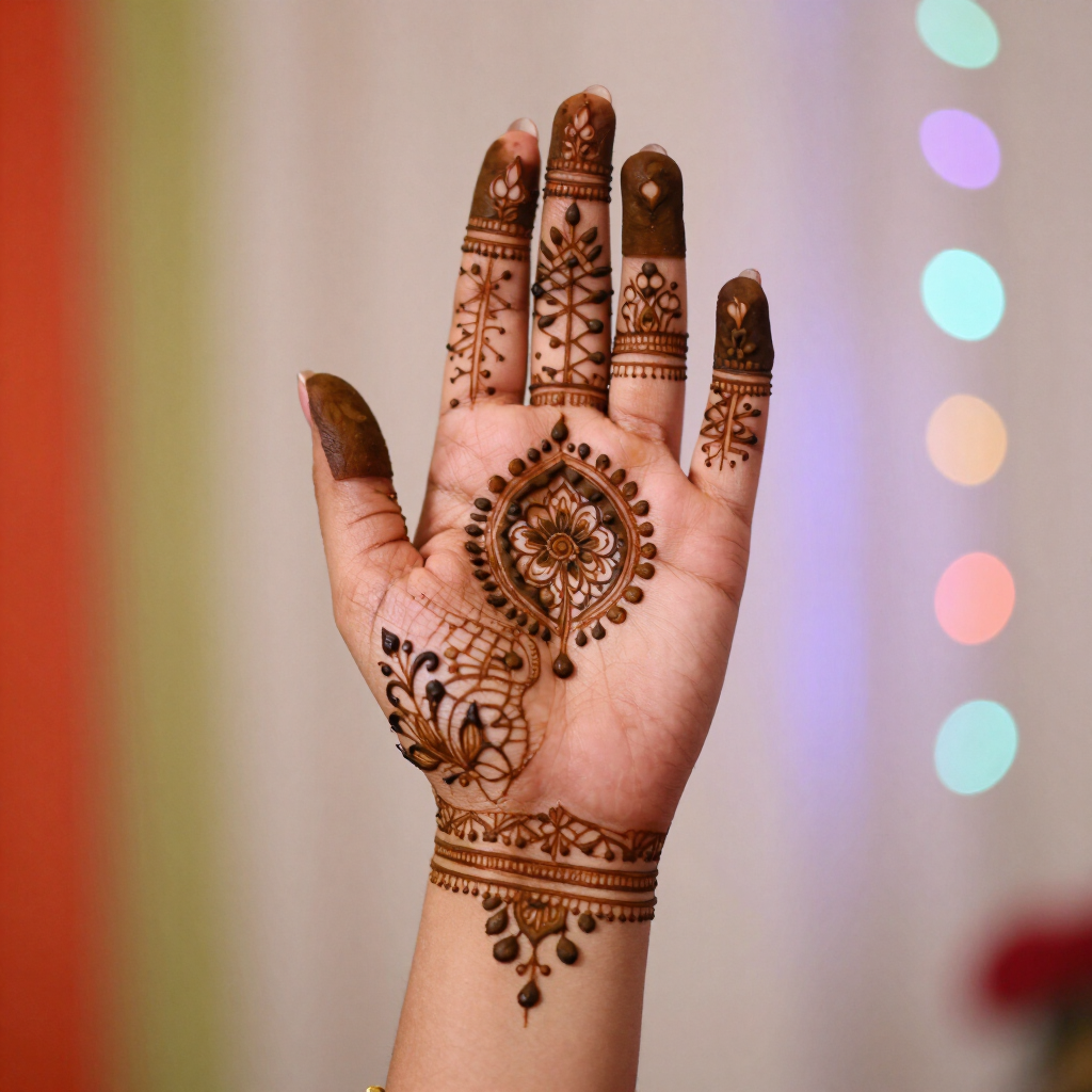 Festival Mehndi design in Delhi NCR